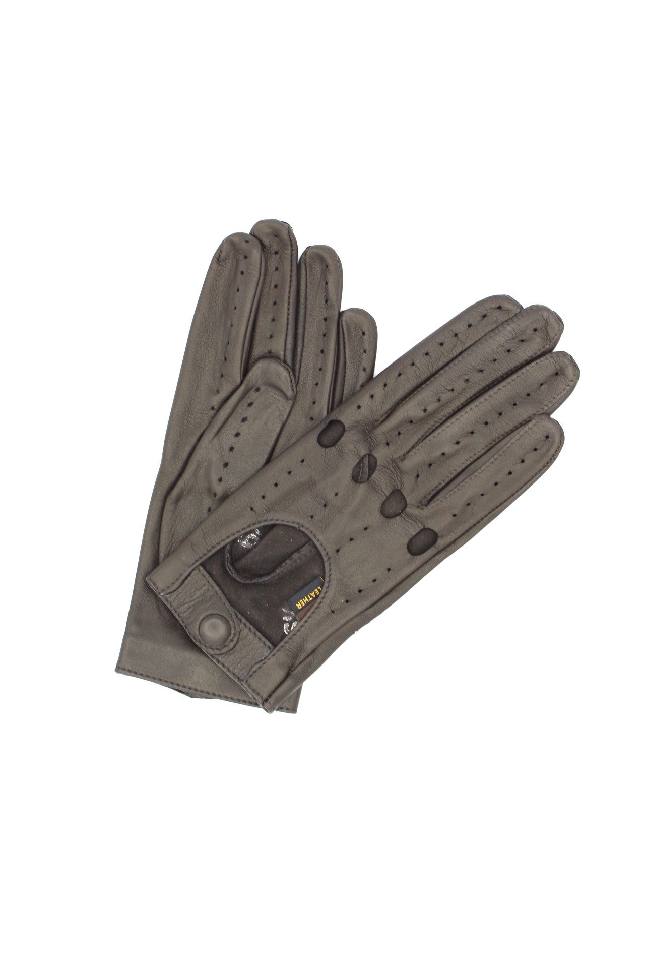 Unlined Full-Finger Driving Glove - Dark Brown – Sermoneta Gloves