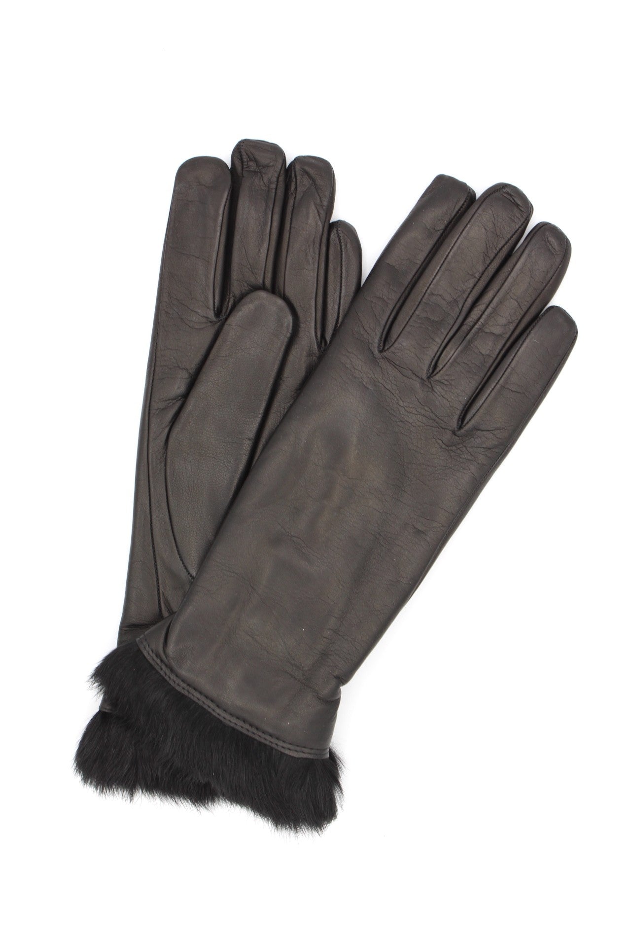 handschuhe kaninchenfell gefüttert Nappahandschuh mit passendem Giro Agilis MIPS Rennradhelm polnischer online-shop Rahmengröße::46cm