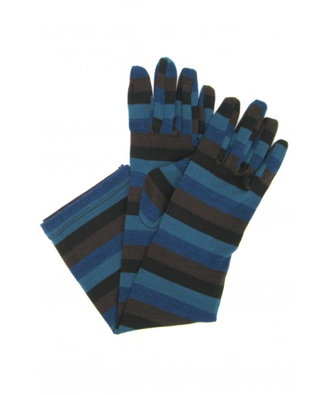 женщина Textil Viscose gloves 8bt print Lines Multicolor