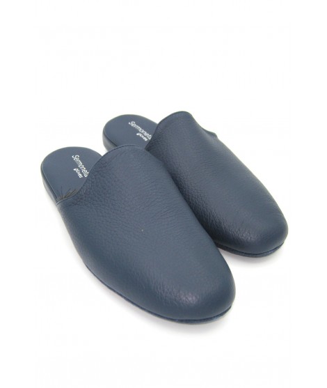 Accessories Men Slippers Deerskin Men's Slippers Blue/Navy