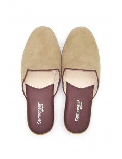 Accessories Woman Slippers Women's Slippers in Suede, Bicolor