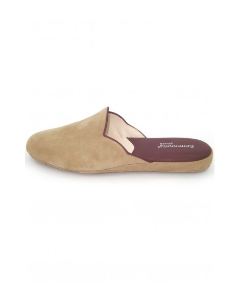 Accessories Woman Slippers Women's Slippers in Suede, Bicolor