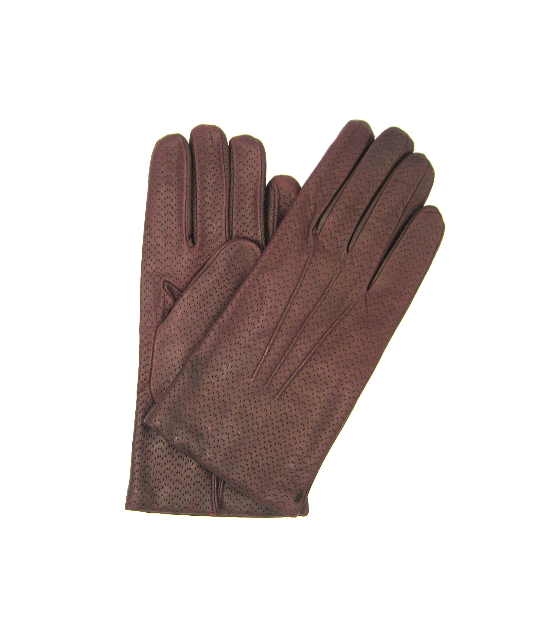 Uomo Easy Going Nappa leather gloves 2bt,cashmere lined