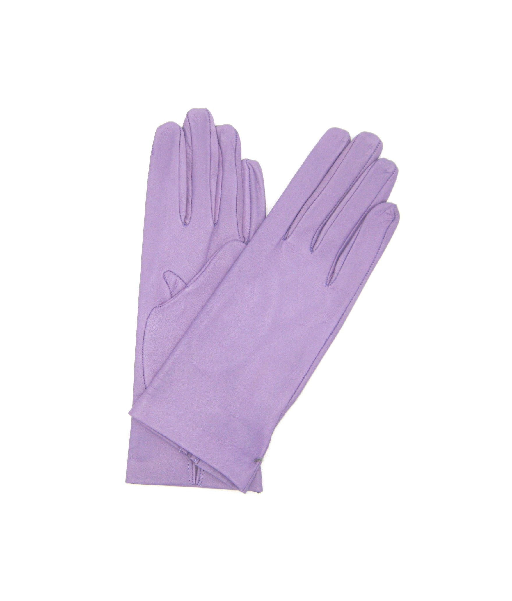 Woman Classic Nappa leather gloves 2bt unlined Lilac Sermoneta