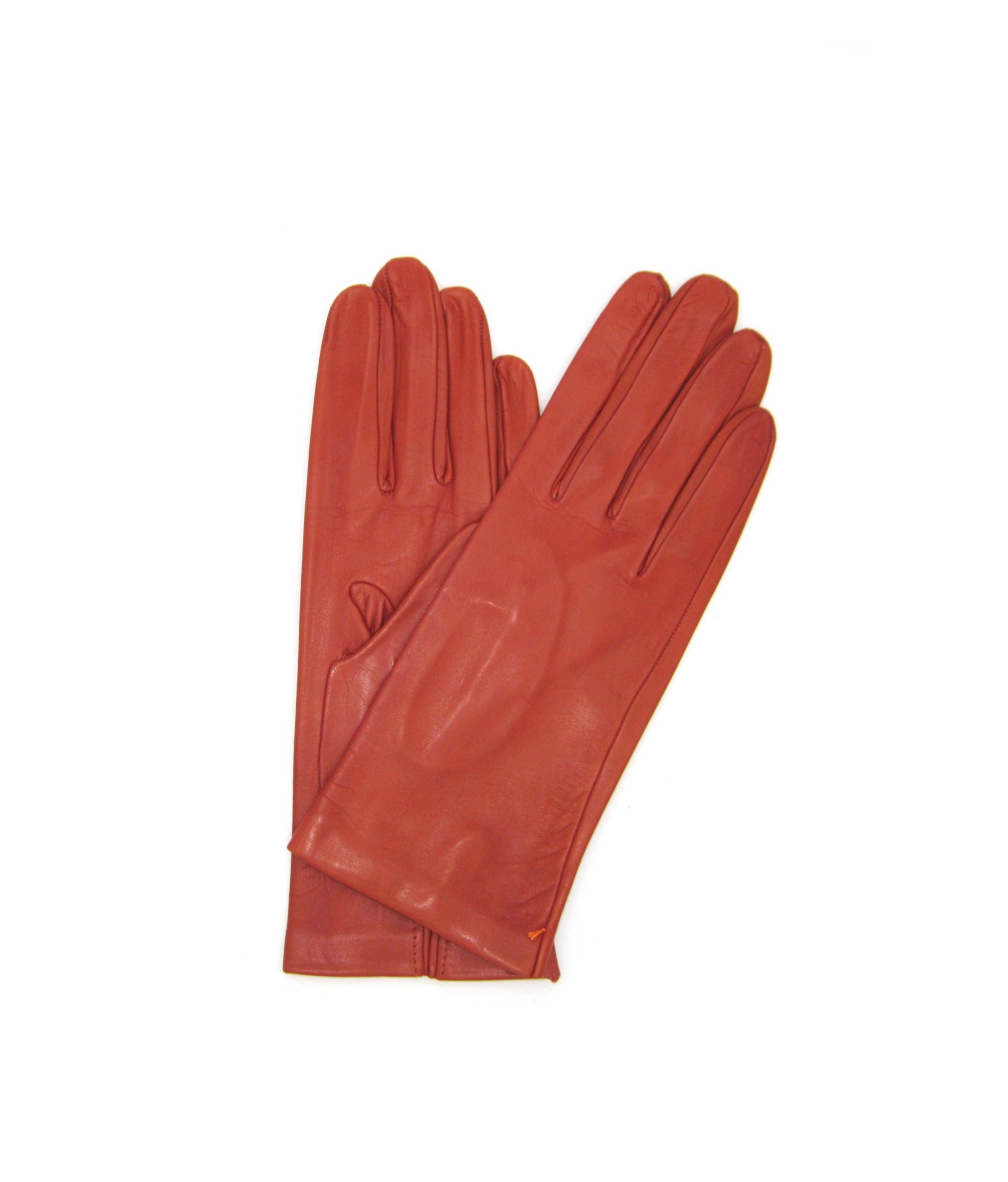 Nappa leather gloves 2bt unlined   Dark Orange