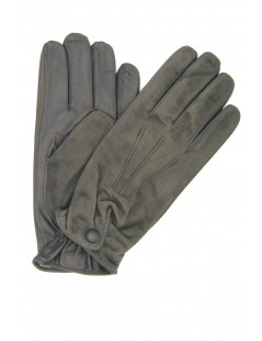 мужчина Fashion Gloves in Nappa and Suede Nappa with button