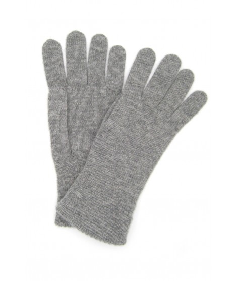 Woman Casual 100% Cashmere gloves 2bt MD Grey Sermoneta Gloves 