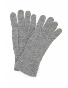 Woman Casual 100% Cashmere gloves 2bt MD Grey Sermoneta Gloves 