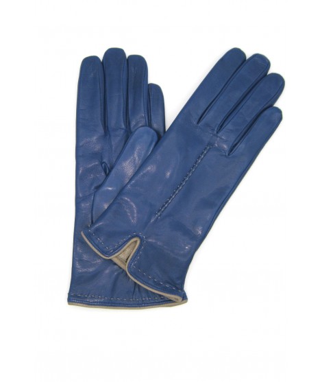 женщина Fashion Nappa leather gloves with detail on the wrist