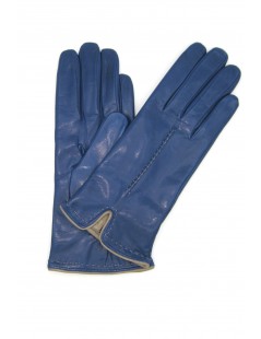 Woman Fashion Nappa leather gloves with detail on the wrist