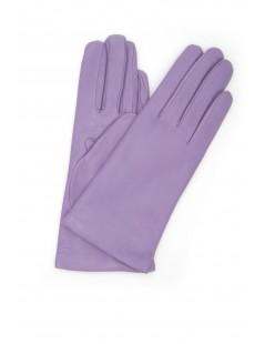 Woman Classic Nappa leather gloves Cashmere lined Lilac