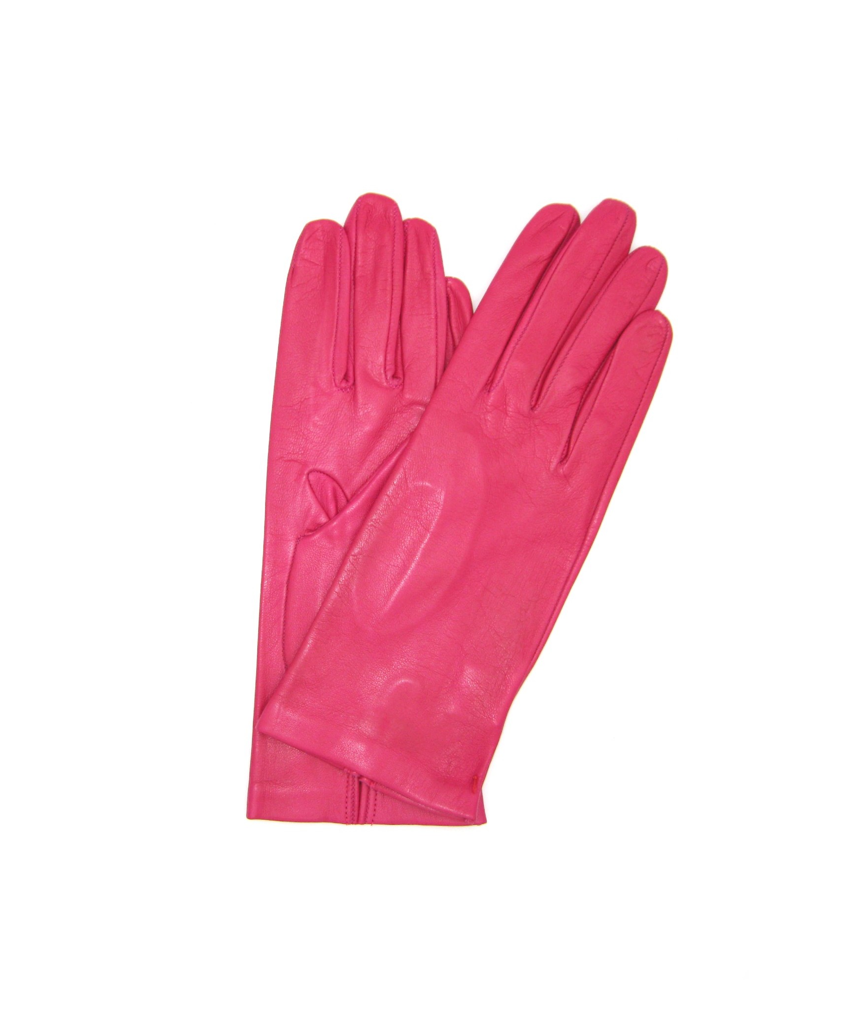 Nappa leather gloves 2bt unlined   Fucsia
