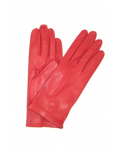 Nappa leather gloves 2bt unlined   Red