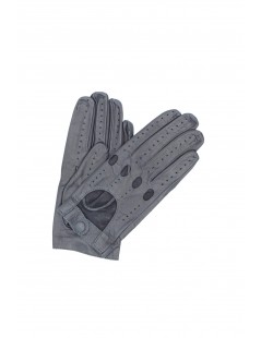 женщина Driver Driving gloves in Nappa Leather Dark Grey
