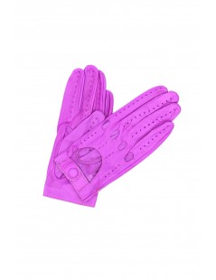 женщина Driver Driving gloves in Nappa Leather Fuchsia