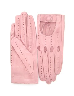 Driving gloves in Nappa Leather   Nude