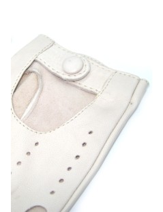 Driving gloves in Nappa Leather     Cream