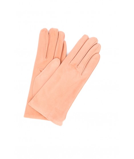 женщина Classic Suede Suede Nappa leather gloves lined Cashmere