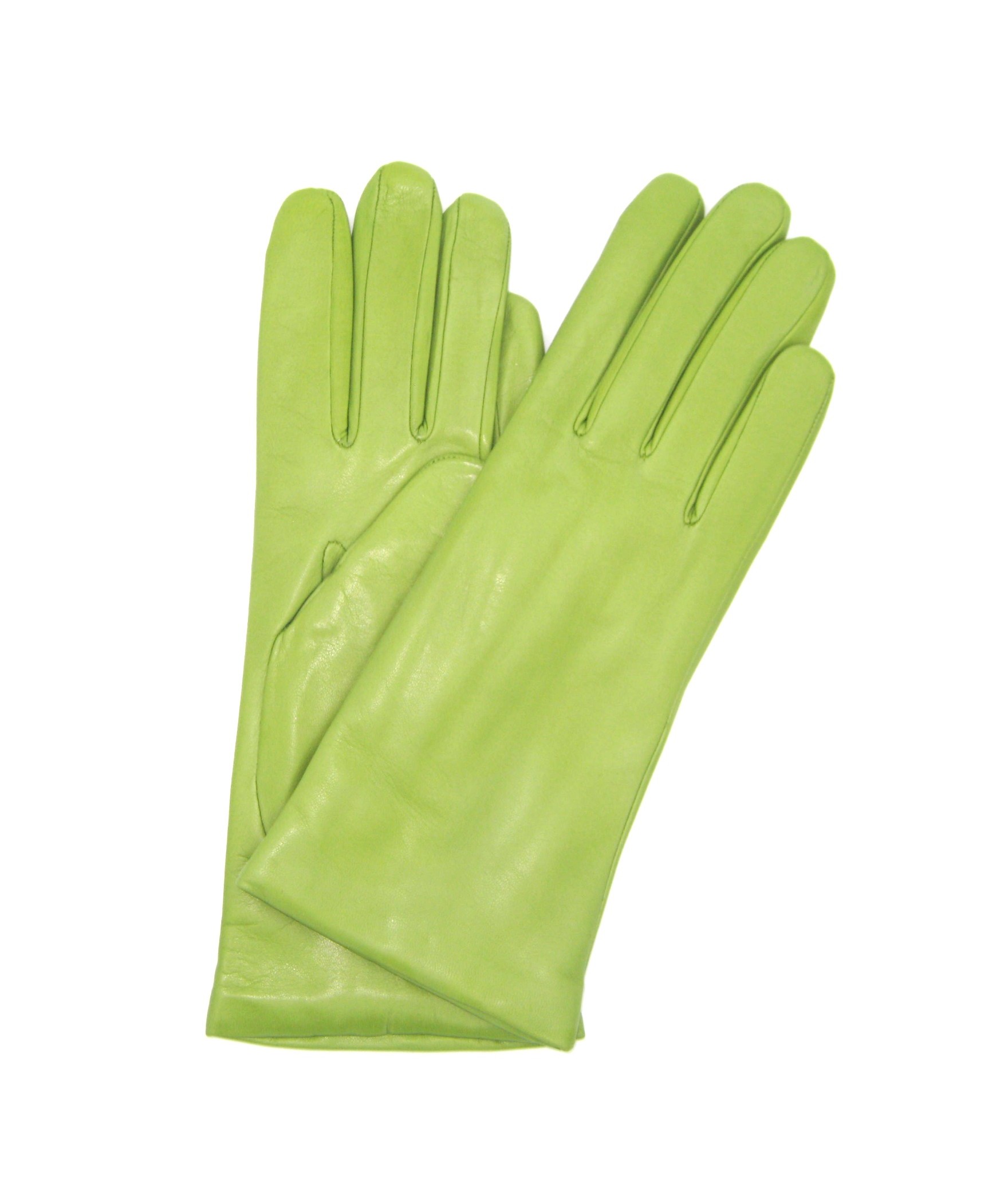 Nappa leather gloves  Cashmere lined    Pistachio Green