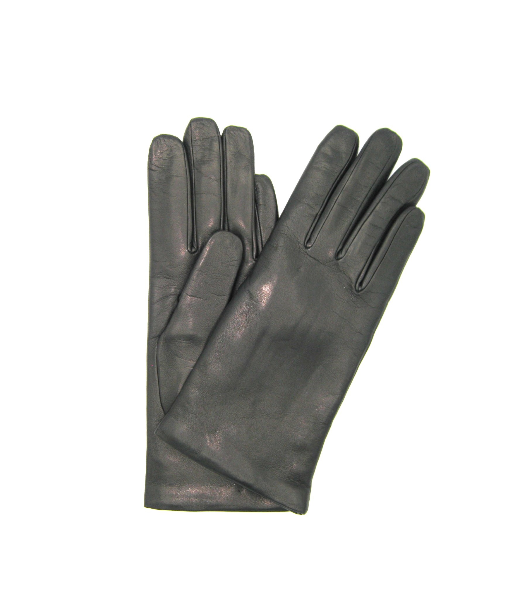 Nappa leather gloves  Cashmere lined   Black