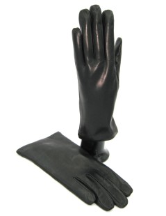 Черная перчатка Nappa с подкладкой из кашемира