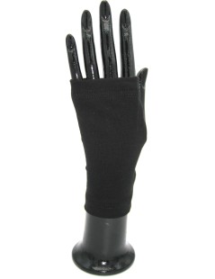Half Mitten Cotton  Black