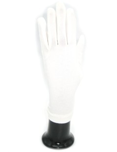 Cotton gloves   White