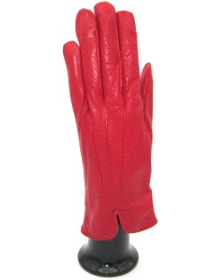 Красные перчатки Nappa с подкладкой из кашемира