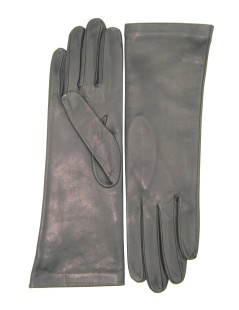 Перчатка 4bt Nappa на подкладке из серого шелка