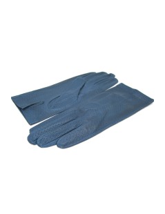 Nappa leather gloves unlined   Dark Denim