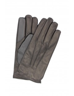 Uomo Touch Touch screen Nappa glove lined Cashmere Black