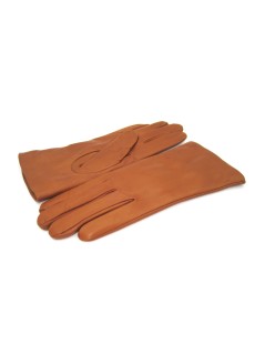 Nappa leather gloves 2bt Rabbit fur lined   Tan