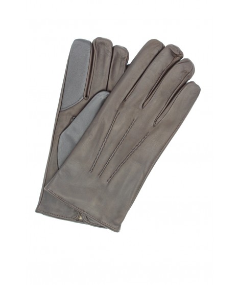 мужчина Touch Touch Screen Nappa leather gloves, cashmere lined