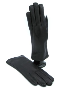 Lapin Navy gefütterter Nappahandschuh