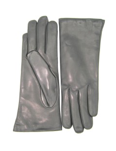 Перчатки с подкладкой из кашемира наппа Темно-серые