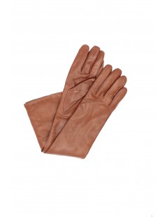женщина Fashion Nappa leather gloves cashmere lined 10bt Tan