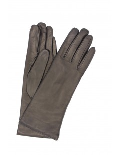 женщина Classic Nappa leather gloves 4bt cashmere lined Black