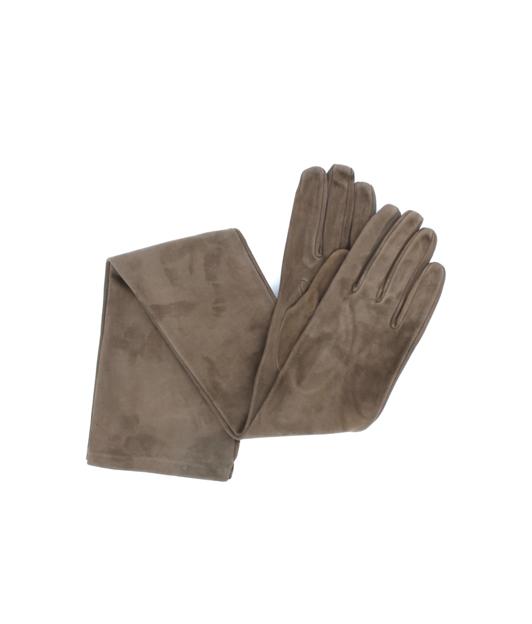 Damen Fashion Wildleder-nappa handschuh 16bt gefütterter Seide