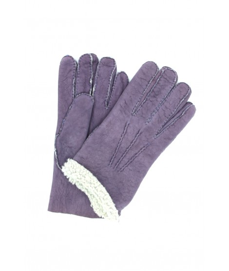 мужчина Artik Sheepskin gloves with hand stitching Lilac