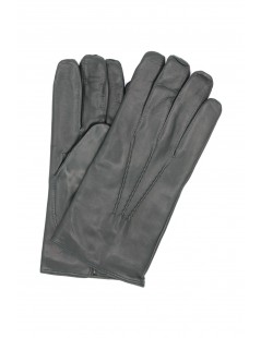 мужчина Classic Nappa leather gloves cashmere lined Dark Green