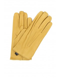 Uomo Classic Nappa leather gloves cashmere lined Cookie