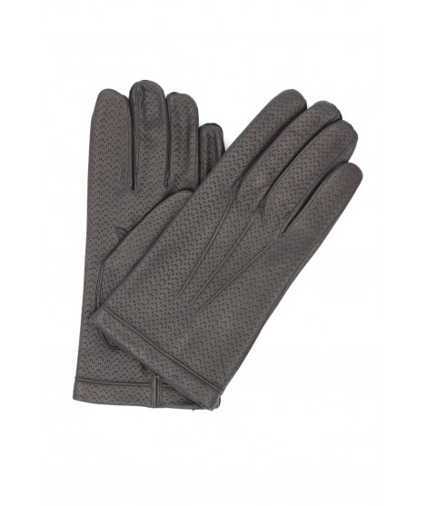 мужчина Easy Going Nappa leather gloves 2bt cashmere lined Dark
