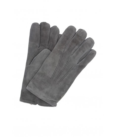 Uomo Classic Suede Suede Nappa leather gloves cashmere lined