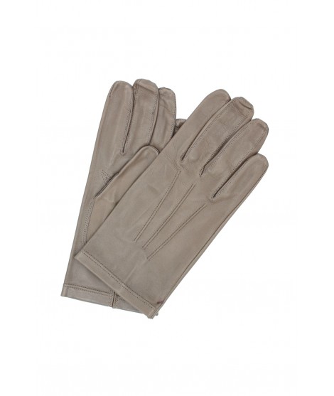 мужчина Classic Nappa leather gloves unlined Mud Sermoneta
