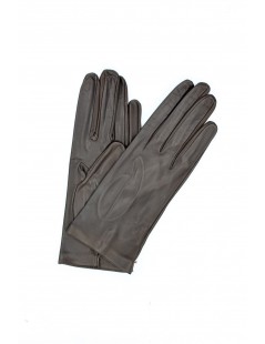женщина Classic Nappa leather gloves 2bt unlined Dark Brown