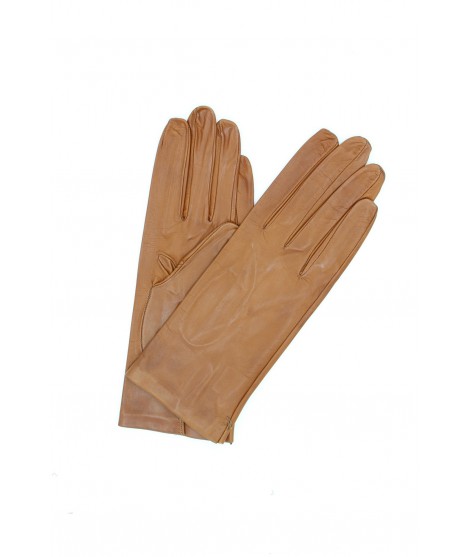 женщина Classic Nappa leather gloves 2bt unlined Tan Sermoneta
