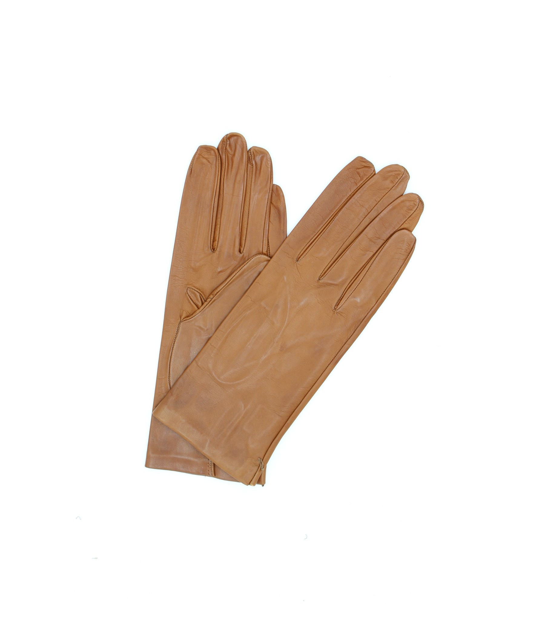женщина Classic Nappa leather gloves 2bt unlined Tan Sermoneta