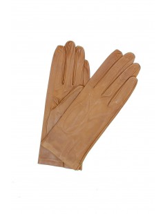 Woman Classic Nappa leather gloves 2bt unlined Tan Sermoneta