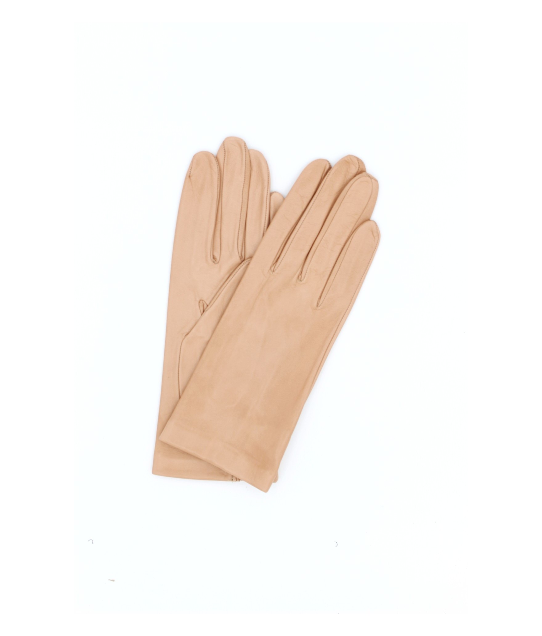 женщина Classic Nappa leather gloves 2bt unlined Nude Sermoneta