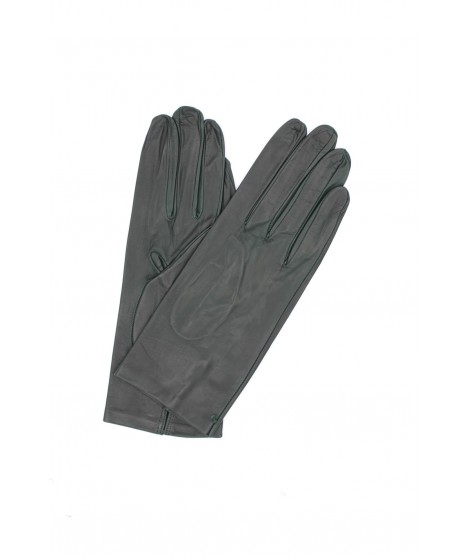 Woman Classic Nappa leather gloves 2bt unlined Dark Green